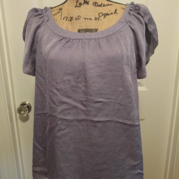 Loft Flutter Sleeve Blouse - Picture 1 of 3